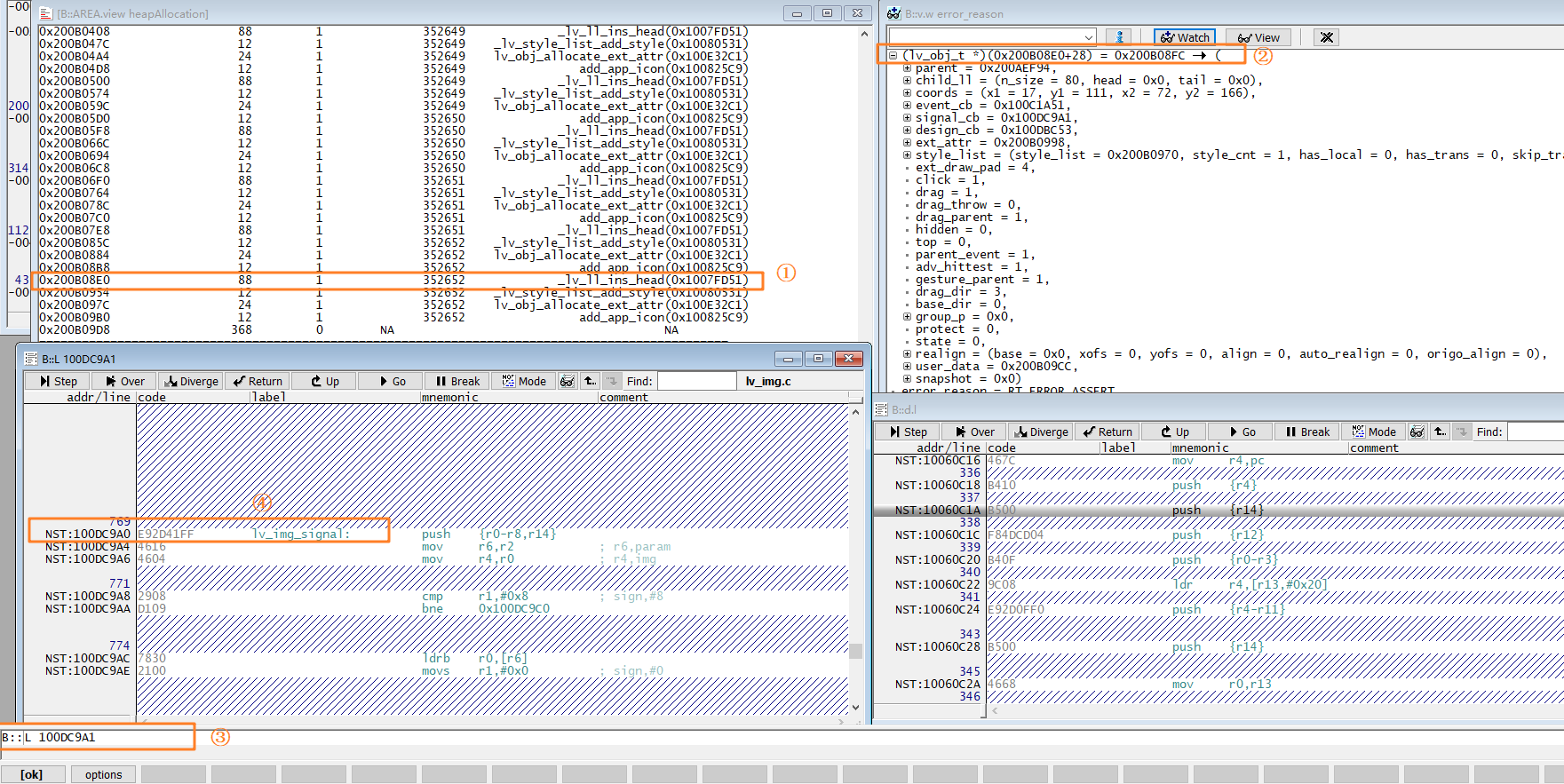 Heap Analysis Example