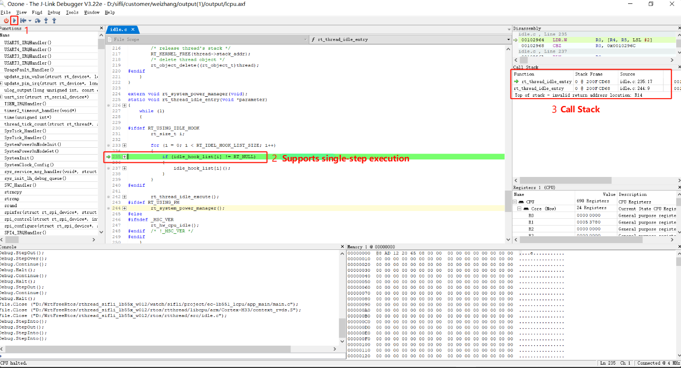 Debug Interface
