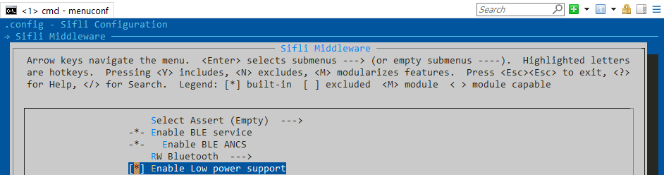 Figure 2: Enabling Low Power Support in Middleware