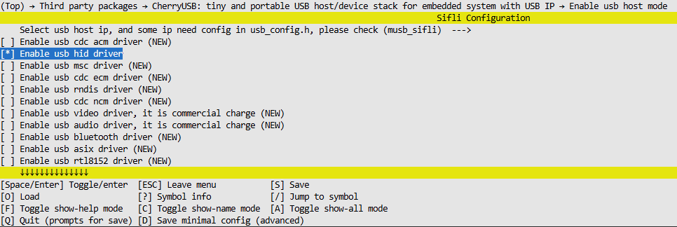 USB HID DRIVER