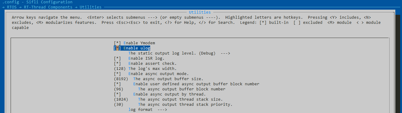 Logger Configuration