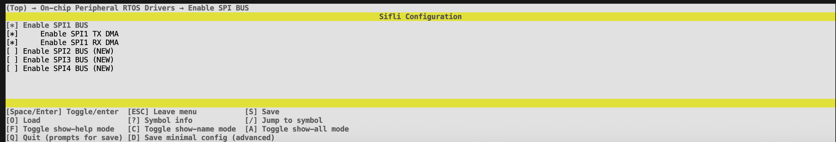 RT_USING_SPI1