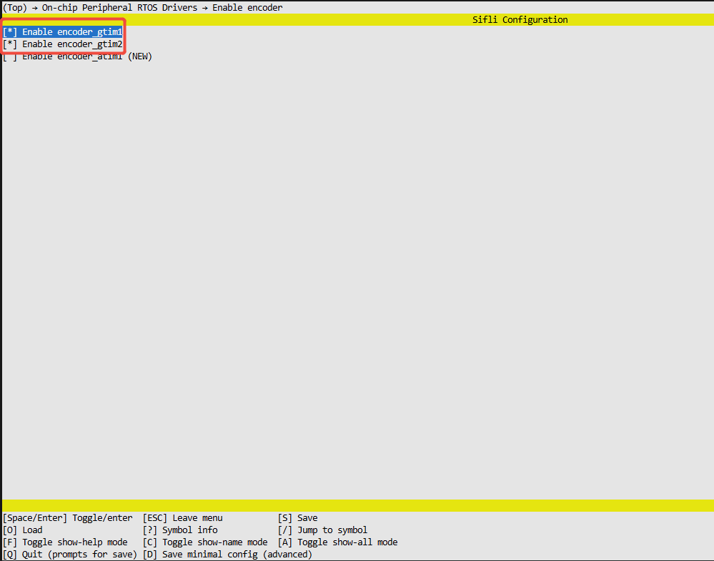 Enable timer: