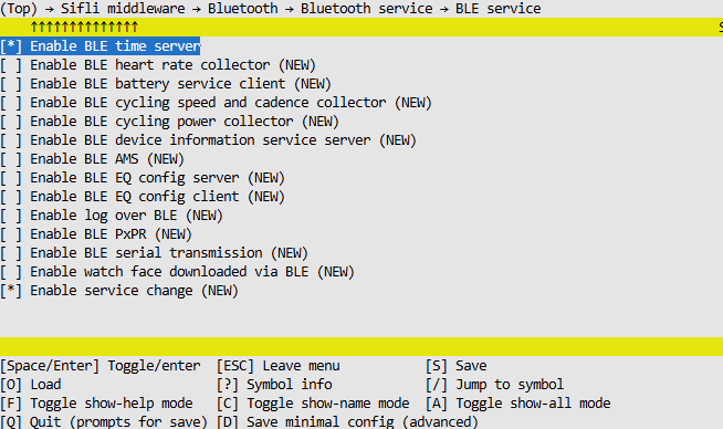 BLE time server