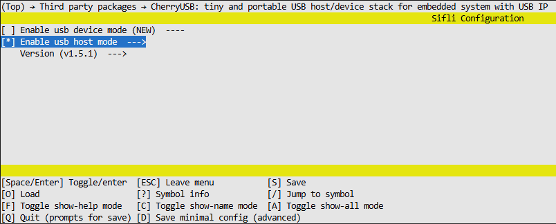 USB HOST MODE